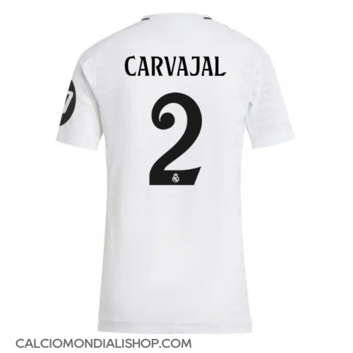 Maglie da calcio Real Madrid Daniel Carvajal #2 Prima Maglia Femminile 2024-25 Manica Corta